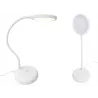 Lampka biurkowa elastyczna stojąca dotykowa giętka biała szkolna usb-c-5907451381700