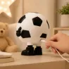 Lampka nocna piłka nożna led silikonowa biurkowa rgb 3 tryby świecenia-5907451381687