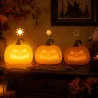 Lampka nocna biurkowa dynia halloween dekoracja timer akumulatorowa-5907451381663