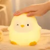 Lampka nocna pingwin led dla dzieci miękka dotykowa silikonowa usb-c-5907451381656