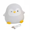 Lampka nocna pingwin led dla dzieci miękka dotykowa silikonowa usb-c-5907451381656