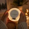 Lampka led bałwanek świąteczna silikon usb 3 tryby do zawieszenia dekoracja-5907451381618