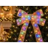 Świecąca wstążka led na choinkę 4m żółta dekoracja świąteczna 40 led-5907451382288