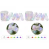 Świecąca wstążka led na choinkę 4m biała dekoracja świąteczna 40 led-5907451382257