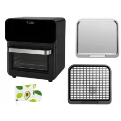 Frytkownica beztłuszczowa air fryer 16l piekarnik 2400w 10 trybów-5907451390177