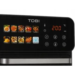 Frytkownica beztłuszczowa air fryer 16l piekarnik 2400w 10 trybów-5907451390177