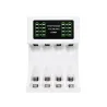 Ładowarka do akumulatorków aa aaa led + 4 akumulatorki aa kabel usb-c-5907451391235