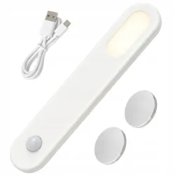 Lampka led z czujnikiem ruchu usb magnetyczna do szafy na schody 1.5w-5907451381779