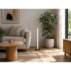 Lampka stojąca podłogowa 50cm 3 barwy nowoczesna regulacja jasności-5907451381748