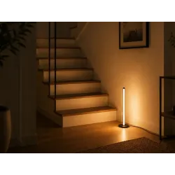 Lampka stojąca podłogowa 50cm 3 barwy nowoczesna regulacja jasności-5907451381748