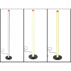 Lampka stojąca podłogowa led 100cm 3 barwy nowoczesna regulacja jasności-5907451381724