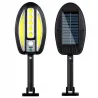 Lampa solarna led cob z czujnikiem ruchu naścienna zewnętrzna ogrodowa-5907451391587