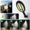 Lampa solarna led cob z czujnikiem ruchu naścienna zewnętrzna ogrodowa-5907451391587