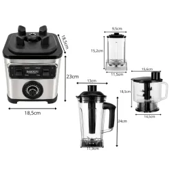 Blender kielichowy wielofunkcyjny do smoothie 300w 8w1 wyciskarka-5907451383445