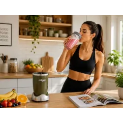 Blender kielichowy do smoothie koktajli miksuje kruszy lód 3 kubki-5907451390016
