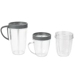 Blender kielichowy do smoothie koktajli miksuje kruszy lód 3 kubki-5907451390016