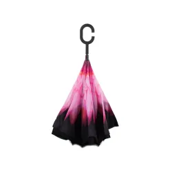 Parasol parasolka odwrócony składany odwrotnie mocne druty solidny stojący-5907451358030