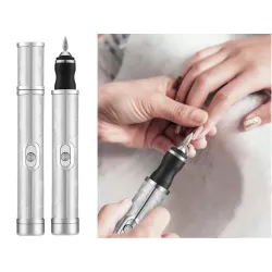 Frezarka do paznokci manicure pedicure frezy zestaw frezów akumulator-5907451369258