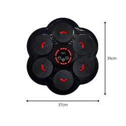 Tarcza bokserska trener boxu muzyka bluetooth usb c + rękawice bokserskie-5907451369500