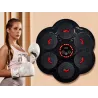 Tarcza bokserska trener boxu muzyka bluetooth usb c + rękawice bokserskie-5907451369500