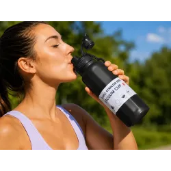 Termos bidon termiczny kubek pojemny 700ml z uchwytem na ciepłe zimne-5907451390917