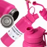 Termos bidon termiczny kubek pojemny 700ml z uchwytem na ciepłe zimne-5907451390931