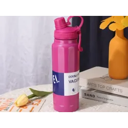 Termos bidon termiczny kubek pojemny 700ml z uchwytem na ciepłe zimne-5907451390931