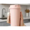 Kubek samomieszający 350ml stalowy termos na zimne i gorące smycz usb-5907451390894
