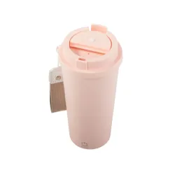 Kubek samomieszający 350ml stalowy termos na zimne i gorące smycz usb-5907451390894