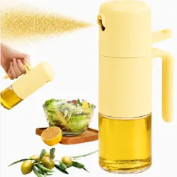 Spryskiwacz do oleju oliwy octu dozownik w sprayu 210ml szklany rozpylacz-5907451390856