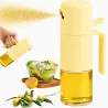 Spryskiwacz do oleju oliwy octu dozownik w sprayu 210ml szklany rozpylacz-5907451390856