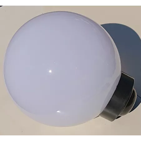 Duża kula ogrodowa Led BIAŁA 20 cm solarna lampa biała kula zimna-6952145068428