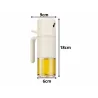 Spryskiwacz do oleju oliwy octu dozownik w sprayu 210ml szklany rozpylacz-5907451390863