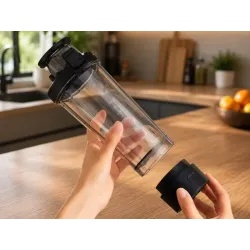Shaker elektryczny usb 700ml mikser do napojów ze statywem na telefon-5907451389751