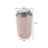 Kubek samomieszający 350ml stalowy termos na zimne i gorące smycz usb-5907451390870