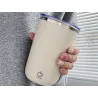 Kubek samomieszający 350ml stalowy termos na zimne i gorące smycz usb-5907451390887