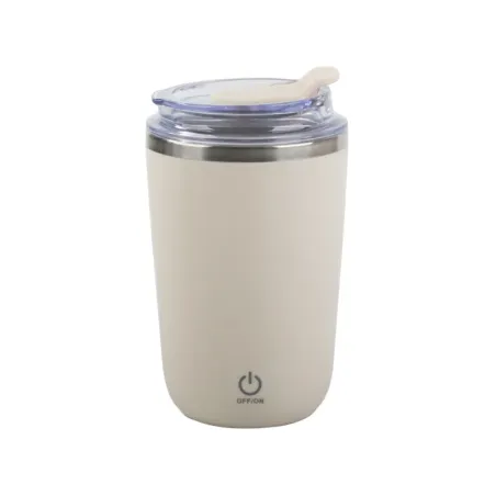 Kubek samomieszający 350ml stalowy termos na zimne i gorące smycz usb-5907451390887