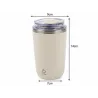 Kubek samomieszający 350ml stalowy termos na zimne i gorące smycz usb-5907451390887