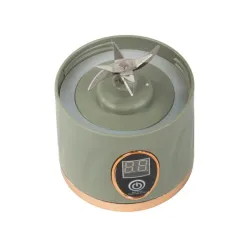 Blender kielichowy bezprzewodowy smoothie kubek mikser 450 ml zielony-5907451391013