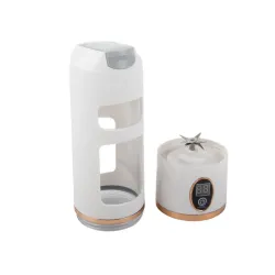 Blender kielichowy bezprzewodowy smoothie kubek mikser 450 ml biały-5907451390993