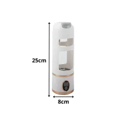 Blender kielichowy bezprzewodowy smoothie kubek mikser 450 ml biały-5907451390993