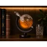 Karafka do whisky globus 2 szklanki zestaw dekoracyjny i elegancki-5907451377994