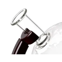 Karafka do whisky globus 2 szklanki zestaw dekoracyjny i elegancki-5907451377994