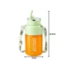 Bidon blender butelka usb 1200ml kubek do smoothie shaker ze słomką-5907451389966