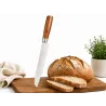 Zestaw noży kuchennych 5 noży obieraczka srebrne ostrza ostre noże stalowe-5907451383698