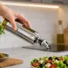 Dozownik butelka do oliwy i oleju 500ml z miarką stalowy nalewak-5907451383452