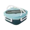 Śniadaniówka z przegródkami pojemnik sztućce lunchbox do mikrofali 1000ml-5907451378793
