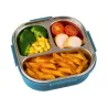 Śniadaniówka z przegródkami pojemnik sztućce lunchbox do mikrofali 1000ml-5907451378793