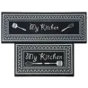 Dywanik dywan dekoracyjny kuchenny zestaw 2 szt. Kuchnia wzory chodnik-5907451375792