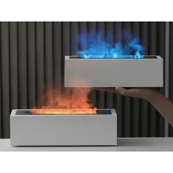 Nawilżacz powietrza led ultradźwiękowy płomień aromaterapia dyfuzor-5907451390467